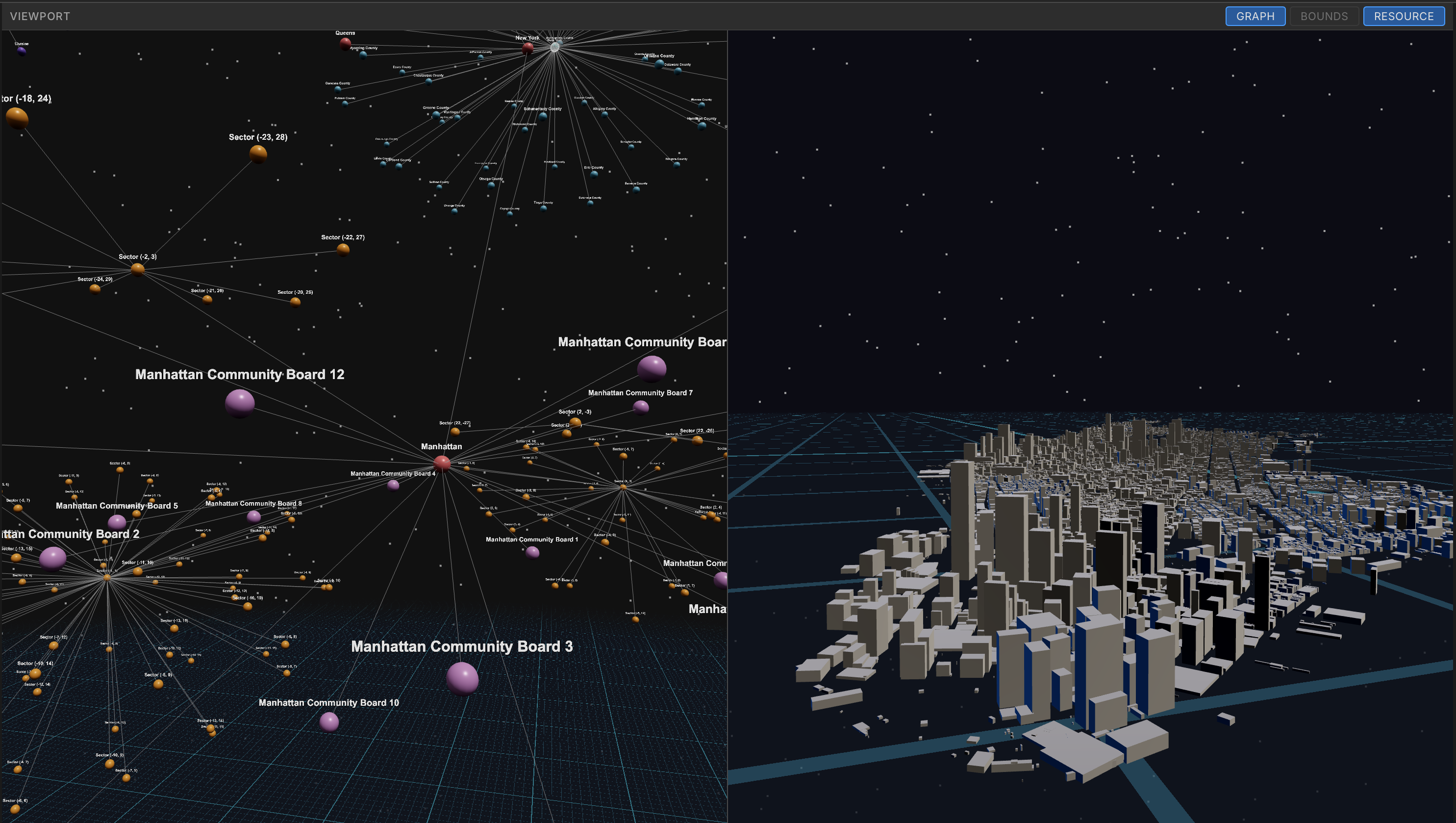 Manifolder showing Manhattan